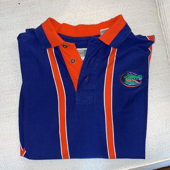 Florida Gators Striped Polo - Soft and Great Condition - Picture 5 of 5